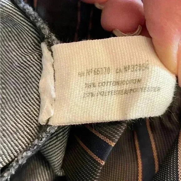 Anthropologie Women’s Mid Rise Flare Stone Washed Charcoal Black Jeans 6 DOTL - Picture 12 of 15